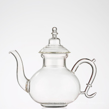 Glass Teapot Stainless Steel Infuser Teapot for Iced Tea